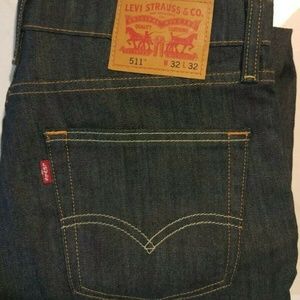 Men's LEVI'S 511 32x32 Blue Denim Jeans